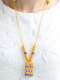 Colar Pingente com Brinco - Amarelo Ouro